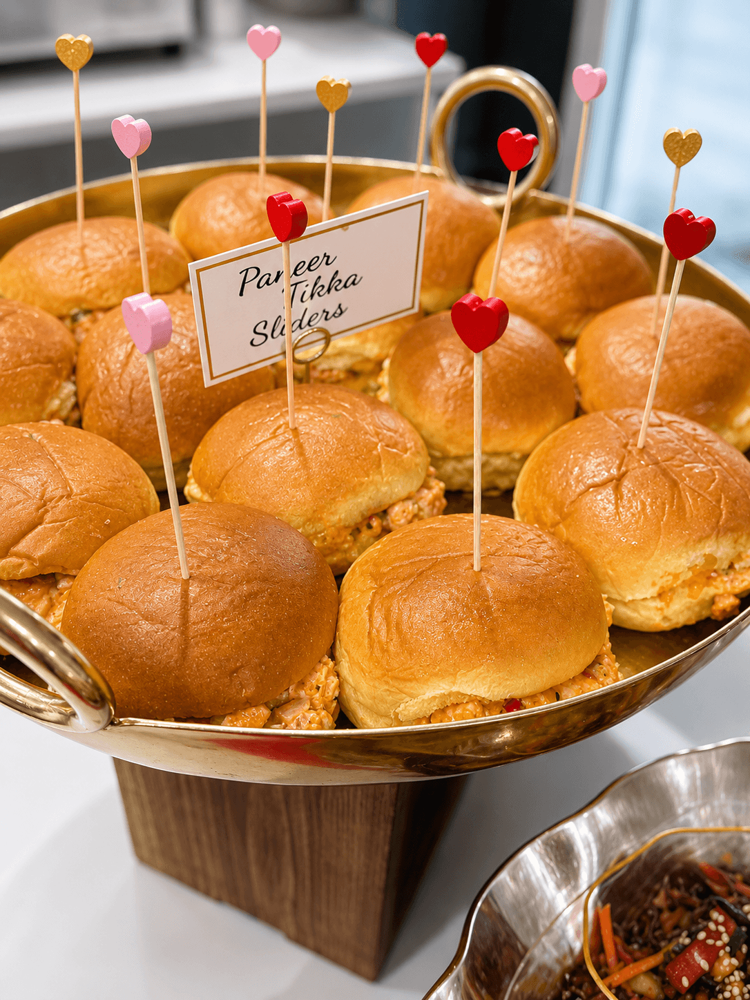 Paneer slider bites
